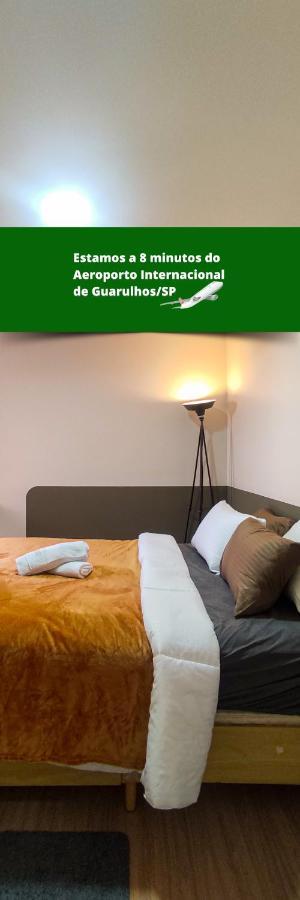 Quarto Em Apartamento Proximo Ao Aeroporto De Guarulhos Gru Kültér fotó